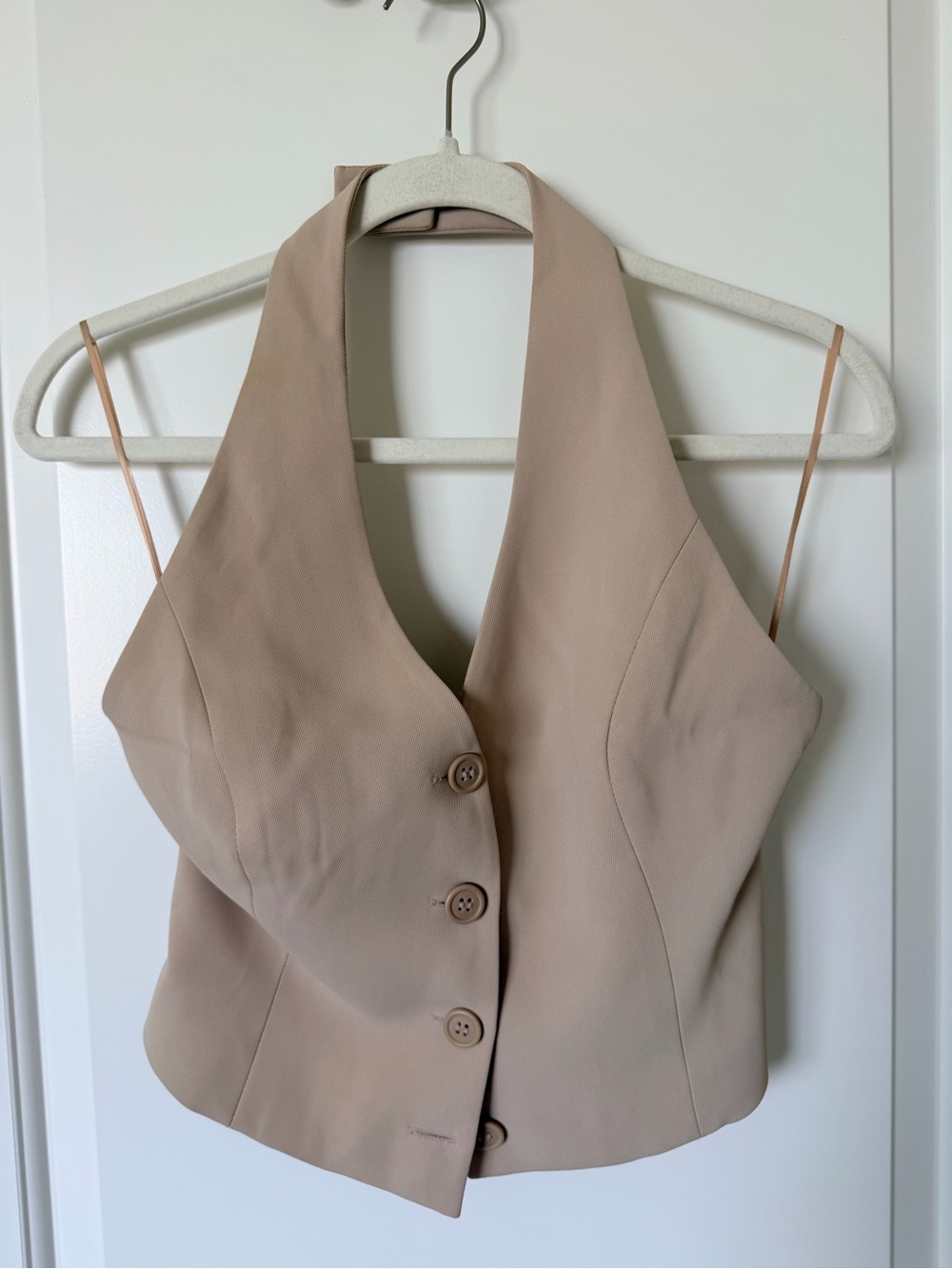 Open Edit Halter Top Vest